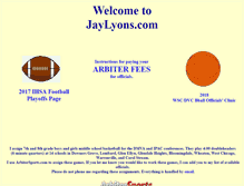 Tablet Screenshot of jaylyons.com